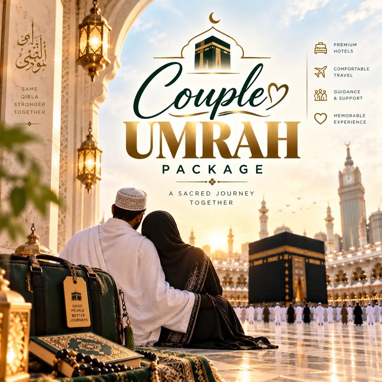 Couple Umrah pilgrimage package